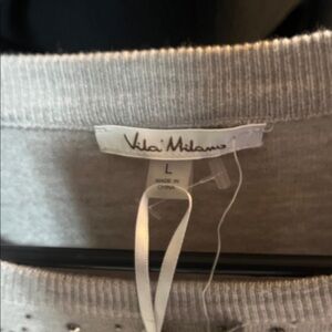 Vilci Milano Sparkling Gray Top